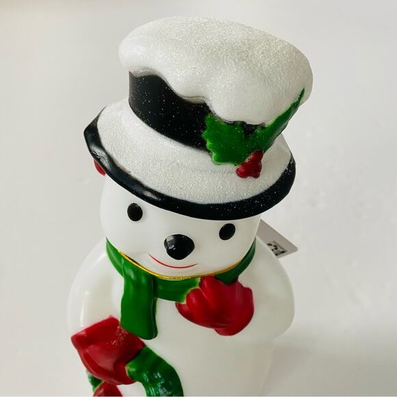 Snowman House Mini Table Top Blow Mold Battery Powered NWT - Picture 5 of 6